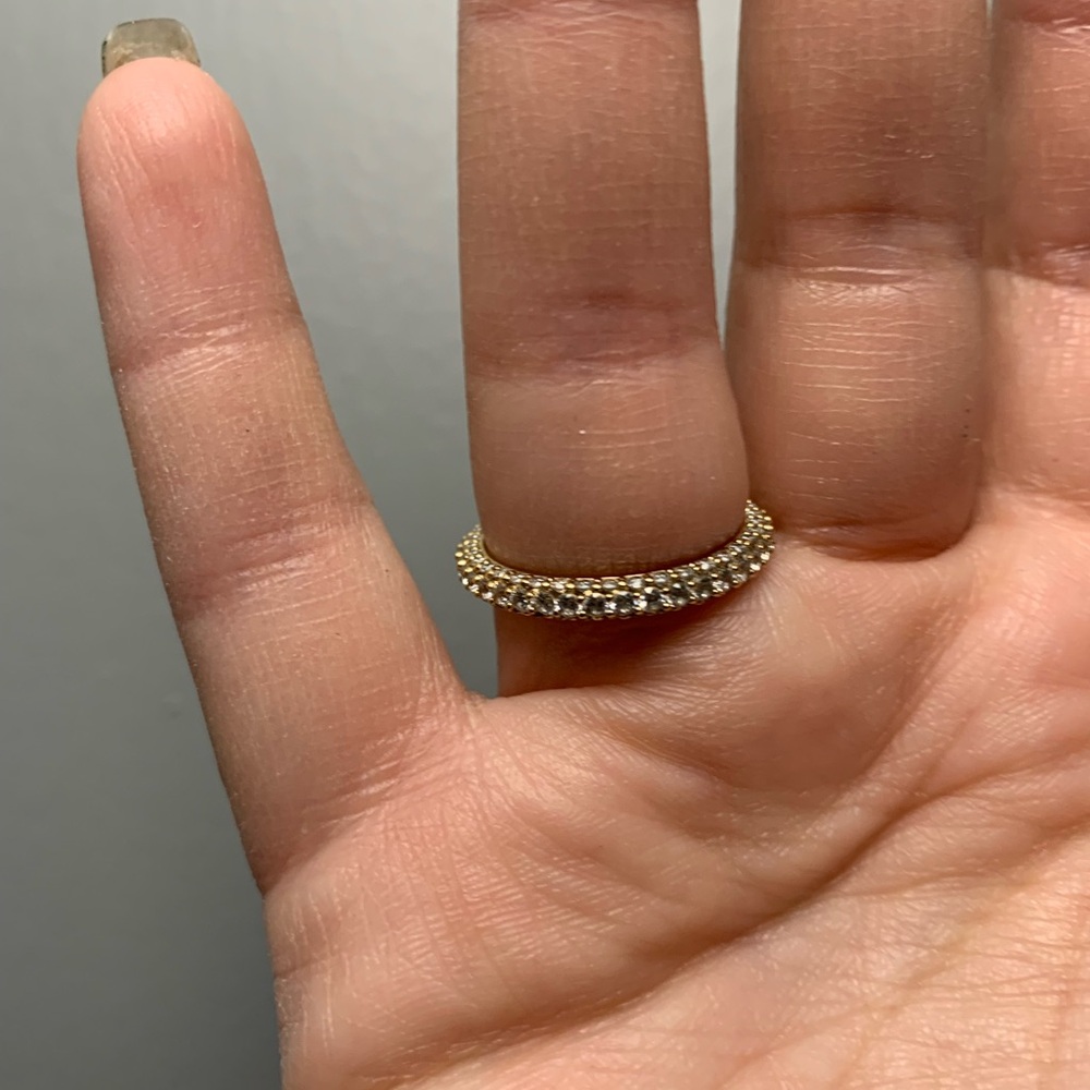 Pandora Gold Pavé Ring - Picture 4 of 4